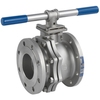 Ball valve Type: 7289 Stainless steel/TFM 1600/FPM (FKM) Full bore Fire safe T-wrench PN16 Flange DN100